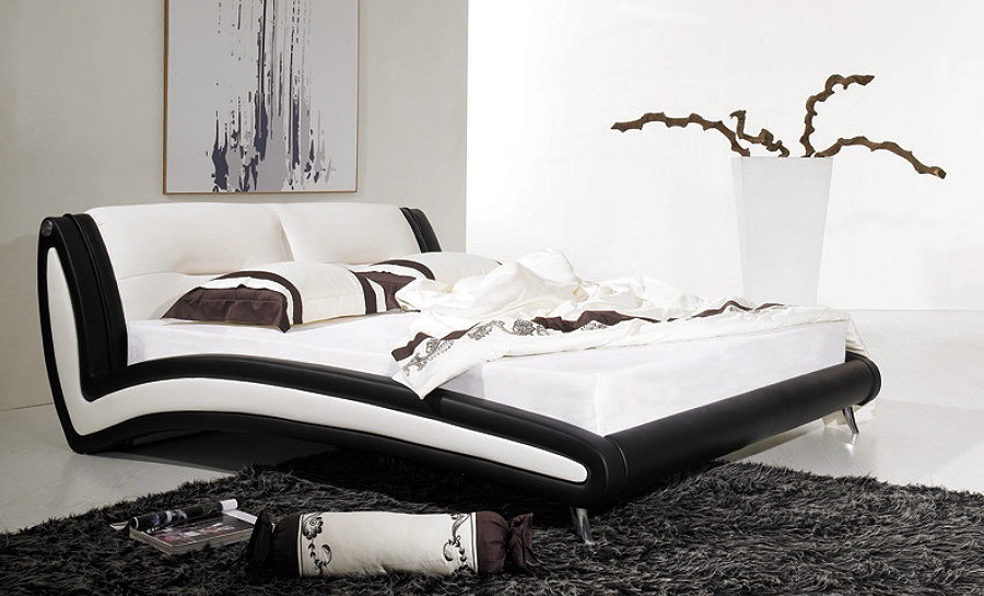 Leather Bed - Model 2